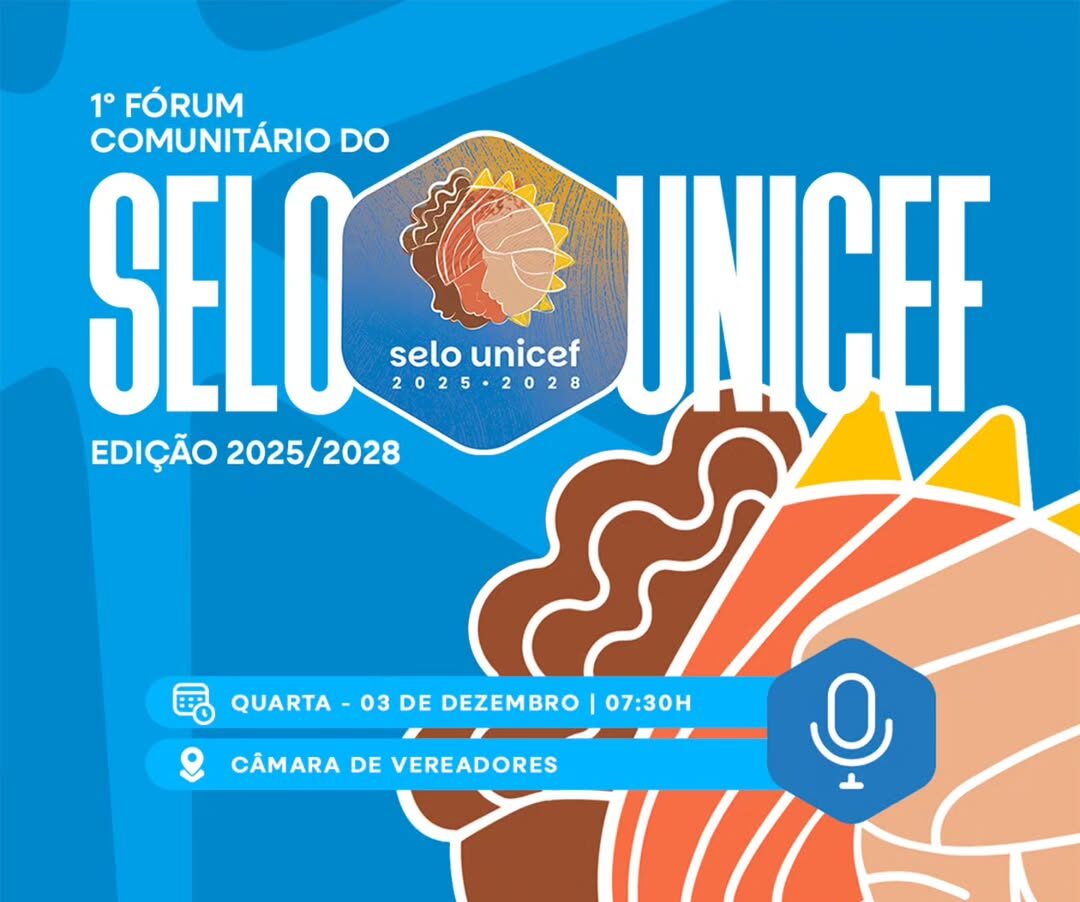 Juazeirinho realizará 1º Fórum Comunitário do Selo UNICEF e reforçando compromisso com políticas públicas para a infância
