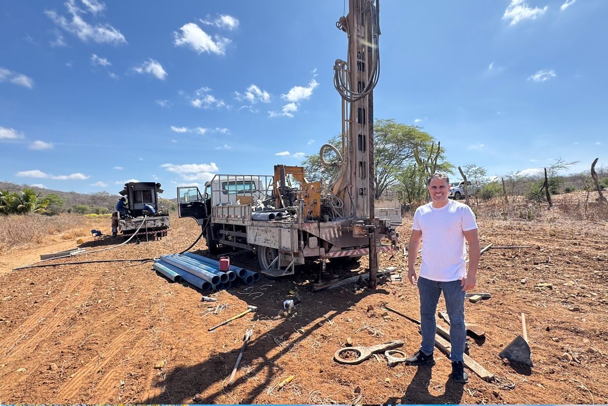 Prefeitura de São José dos Cordeiros inicia maior Programa de Perfuração de Poços da história do município