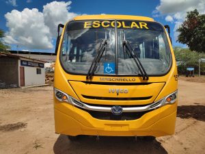 Ônibus escolares da Prefeitura de Sumé são 100% aprovados em vistoria do Detran