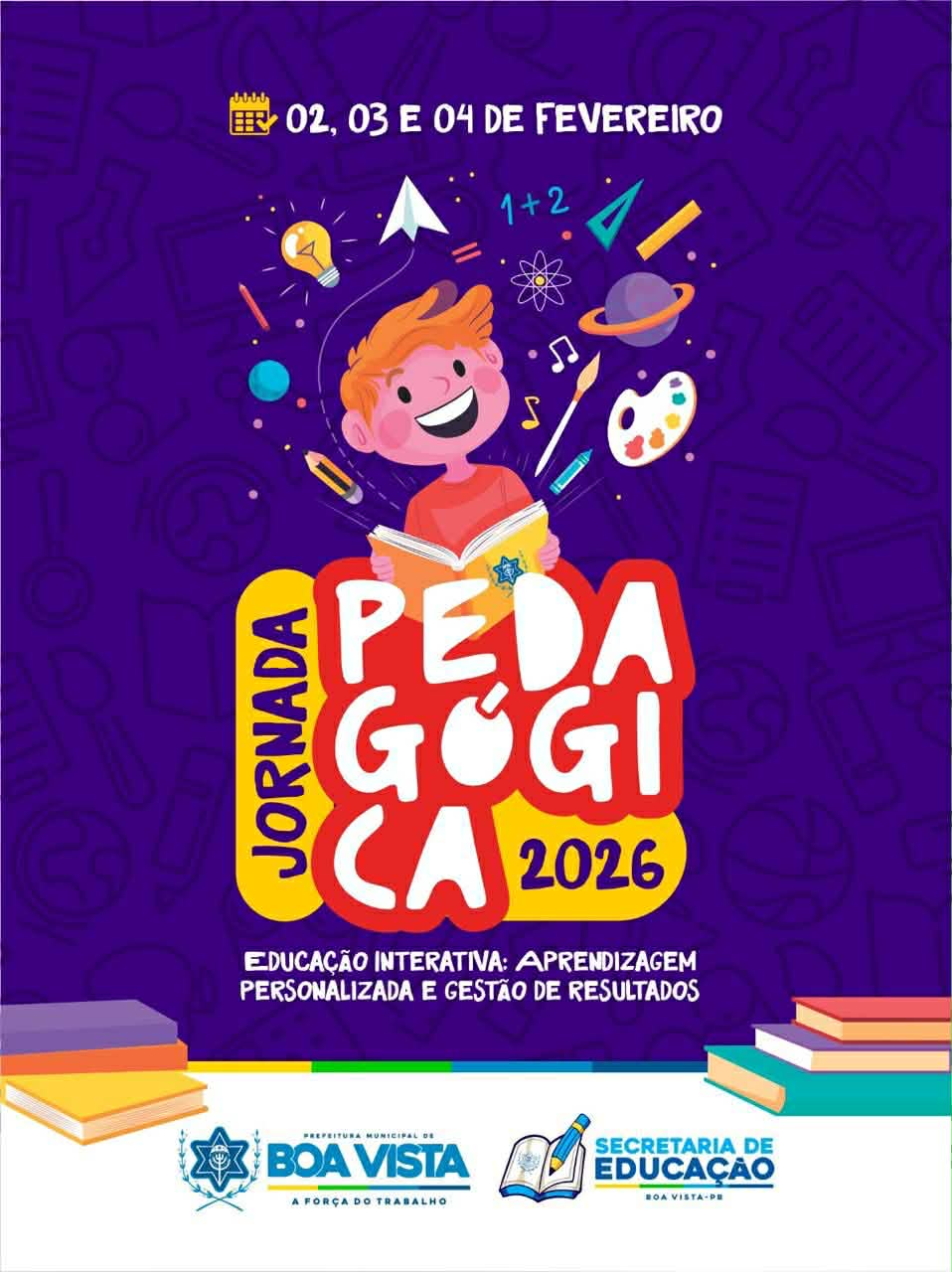 Educação de Boa Vista realiza Jornada Pedagógica 2026 para planejamento do ano letivo