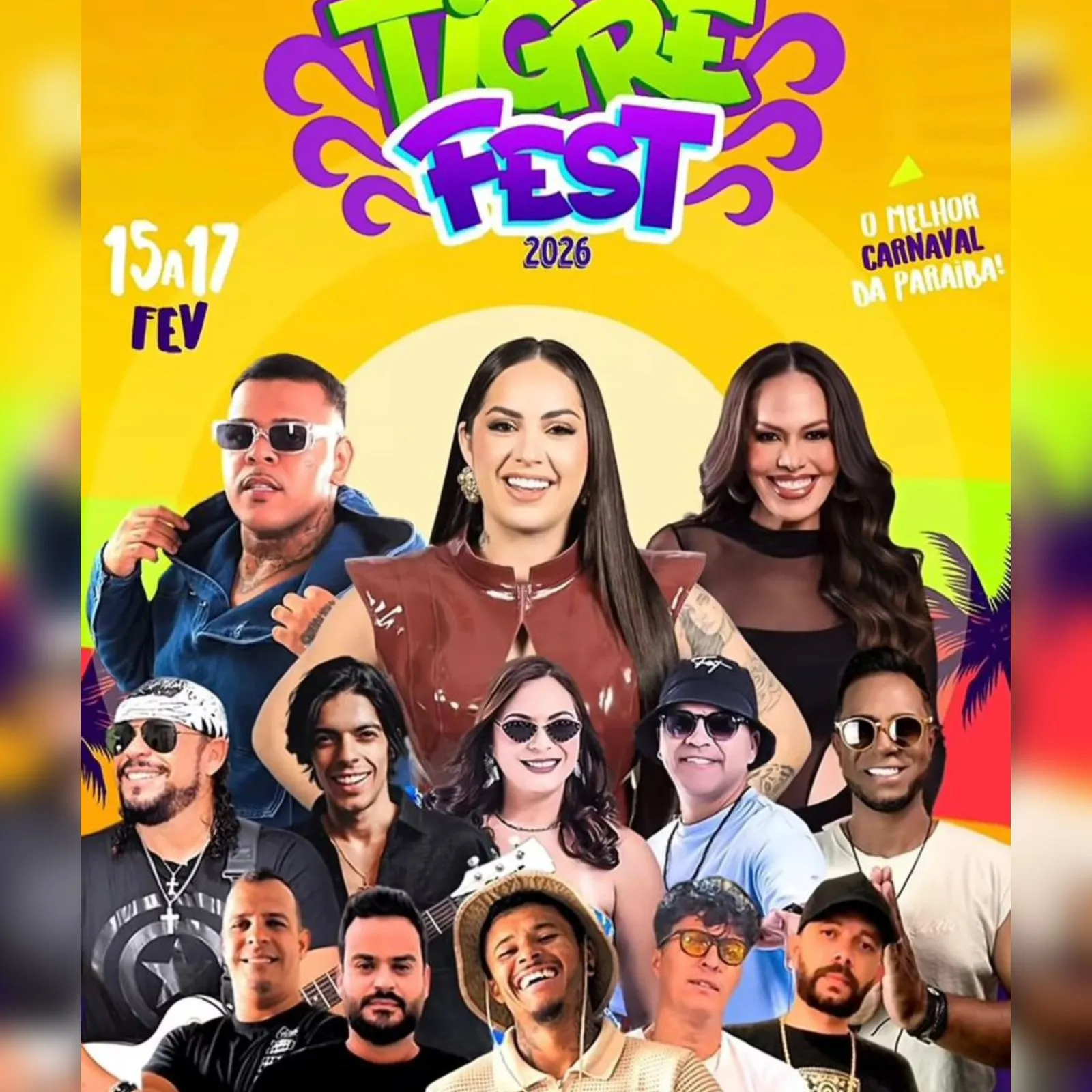 São João do Tigre divulga programação oficial do Tigre Fest 2026