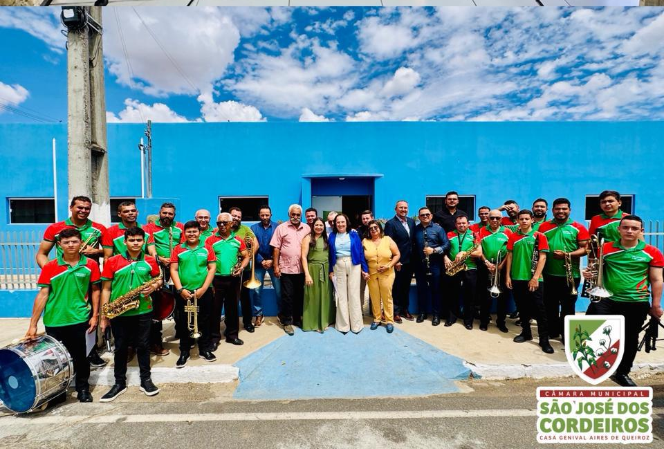 Câmara de São José dos Cordeiros empossa Rosângela Moura como prefeita interina e realiza sessão solene em homenagem à Filarmônica 05 de Janeiro