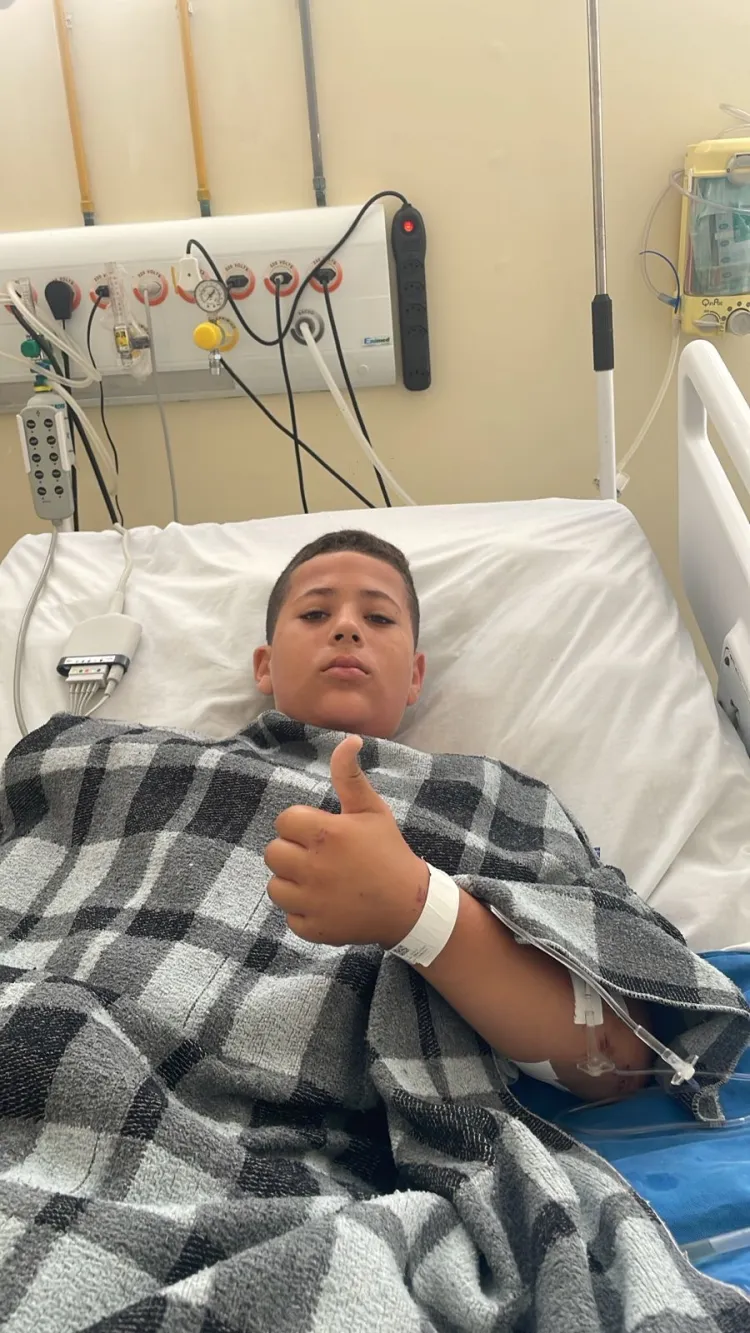 Após grave acidente na BR-412, em Monteiro, Arthur Gabriel está fora de perigo