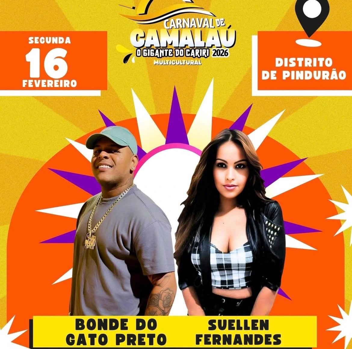 Prefeito Bira Mariano anuncia atrações do Carnaval do distrito do Pindurão em Camalaú