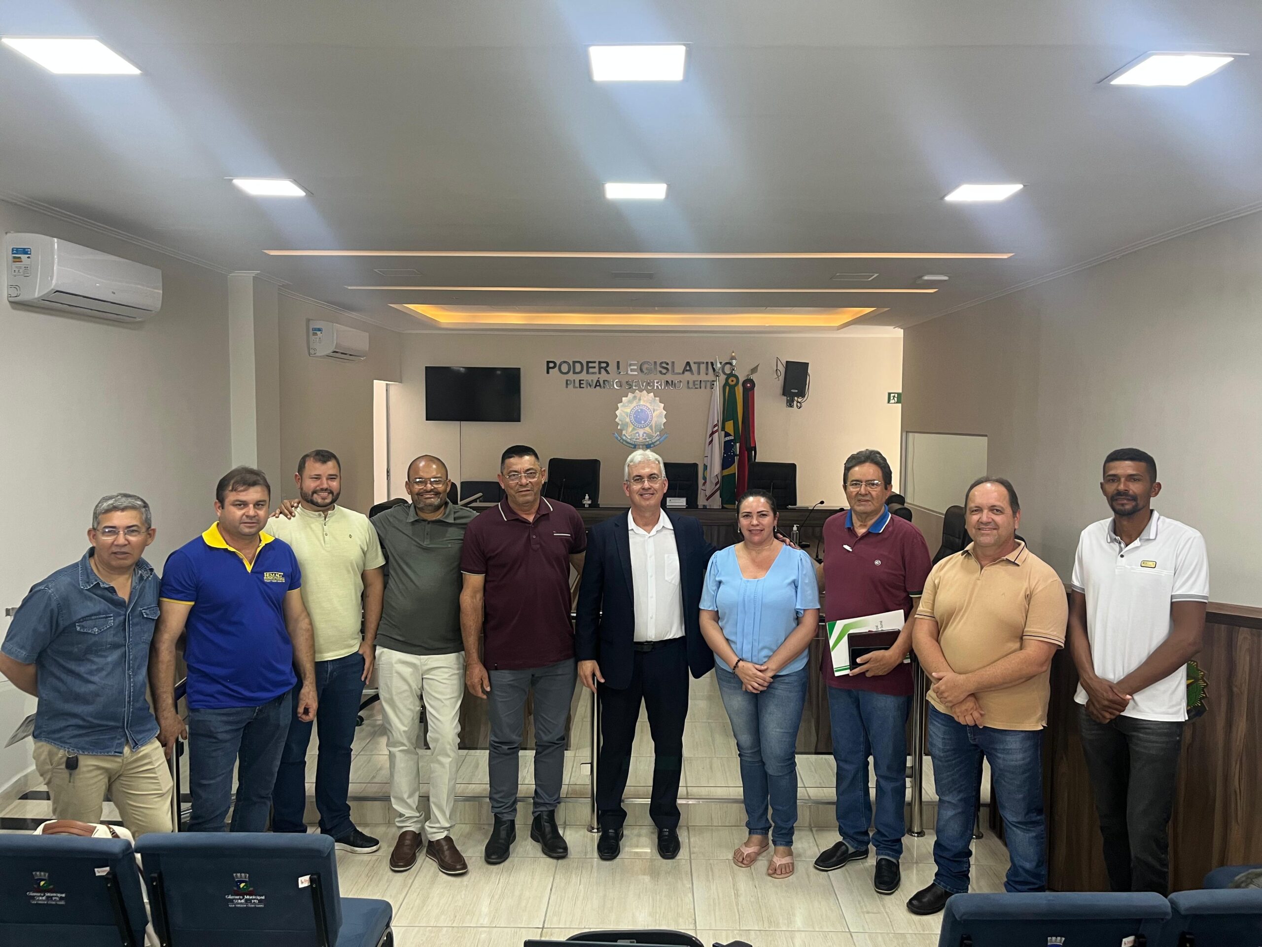 Vereadores e servidores da Câmara de Sumé participam de capacitação sobre boas práticas e processo Legislativo