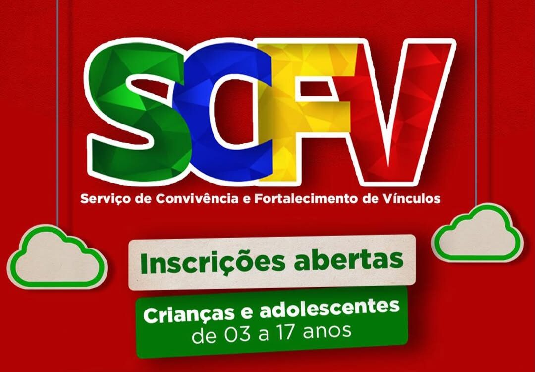 Prefeitura de São José dos Cordeiros abre inscrições para o Serviço de Convivência e Fortalecimento de Vínculos