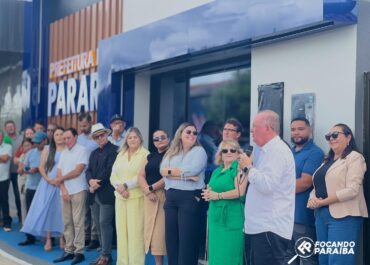 Prefeito de Parari inaugura nova sede administrativa e reforça modernização da gestão pública